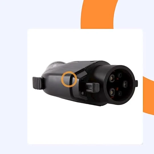 Оптовая продажа, индивидуальный домашний портативный зарядный кабель для электромобиля, 32A, штекер типа 2 на тип 1, адаптер EV для розетки SAE J1772 типа 1